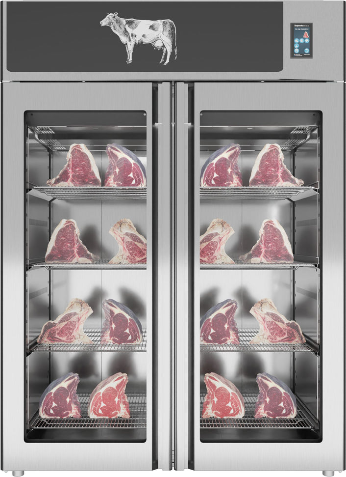 Omcan - Stagionello 1400 L Capacity Standard Meat Maturation Cabinet 3.0 Preserving and Dry Aging - MM-IT-1400-TW