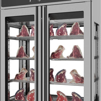 Omcan - Stagionello 1400 L Capacity Standard Twin Meat Maturation Cabinet 3.0 Preserving and Dry Aging - MM-IT-1400-TWC