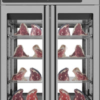 Omcan - Stagionello 1400 L Capacity Standard Twin Meat Maturation Cabinet 3.0 Preserving and Dry Aging - MM-IT-1400-TWC