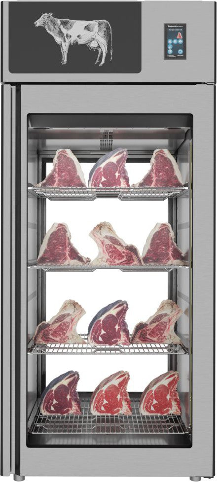 Omcan - Stagionello 900L Capacity Standard Meat Maturation Cabinet 3.0 Preserving and Dry Aging - MM-IT-900-SS
