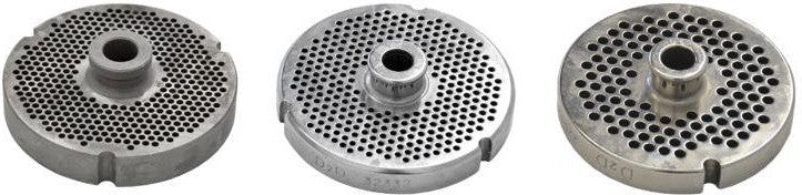 Omcan - Stainless Steel #52 Machine Plate with Hub 4.8 mm (3/16″) – Three Notches/ Two Flat Sides - 39324