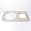 Omcan - Stainless Steel Adaptor Plates Fits 7 Qt & 11 Qt Inset Pans with 8.3