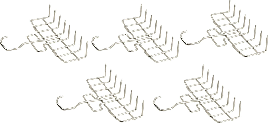 Omcan - Stainless Steel Bacon Hanger, Pack of 5 - 10470