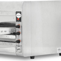 Omcan - Stainless Steel Conveyor Toaster with 14" Belt - 11387