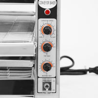 Omcan - Stainless Steel Conveyor Toaster with 14" Belt - 11387