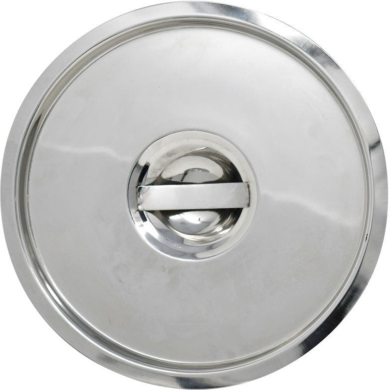Omcan - Stainless Steel Cover for 1.25 QT Bain Marie Pot, Pack of 50 - 44659