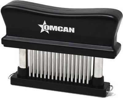 Omcan - Stainless Steel Manual Meat Tenderizer with 48 Needles, Pack of 4 - 47494