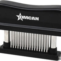 Omcan - Stainless Steel Manual Meat Tenderizer with 48 Needles, Pack of 4 - 47494