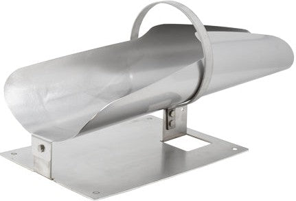 Omcan - Stainless Steel Medium Stuffing Horn With New Open Style - 46791