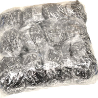 Omcan - Stainless Steel Scouring Pad, 24 Pcs/Pack, Pack of 8 - 10002