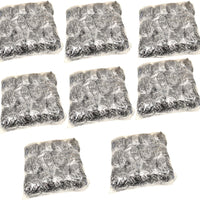 Omcan - Stainless Steel Scouring Pad, 24 Pcs/Pack, Pack of 8 - 10002
