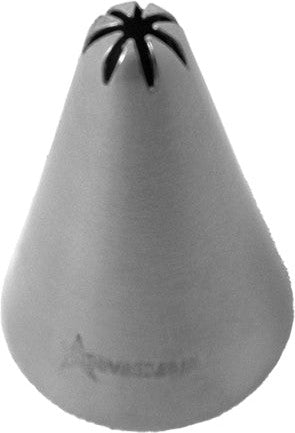 Omcan - Stainless Steel Seamless Cake Decorating Tips, Pack of 60 - 48897