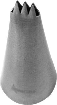 Omcan - Stainless Steel Seamless Cake Decorating Tips, Pack of 60 - 48897