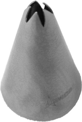 Omcan - Stainless Steel Seamless Cake Decorating Tips, Pack of 60 - 48897