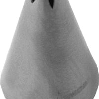 Omcan - Stainless Steel Seamless Cake Decorating Tips, Pack of 60 - 48897