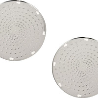 Omcan - Stainless Steel Shredder Disc 3/32” Holes (2.3 mm), Pack of 2 - 10136