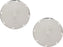 Omcan - Stainless Steel Shredder Disc 3/32” Holes (2.3 mm), Pack of 2 - 10136