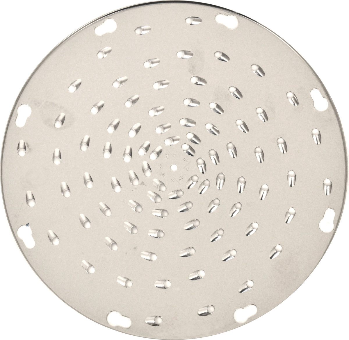 Omcan - Stainless Steel Shredder Disc 5/16” Holes (8 mm), Pack of 2 - 43237