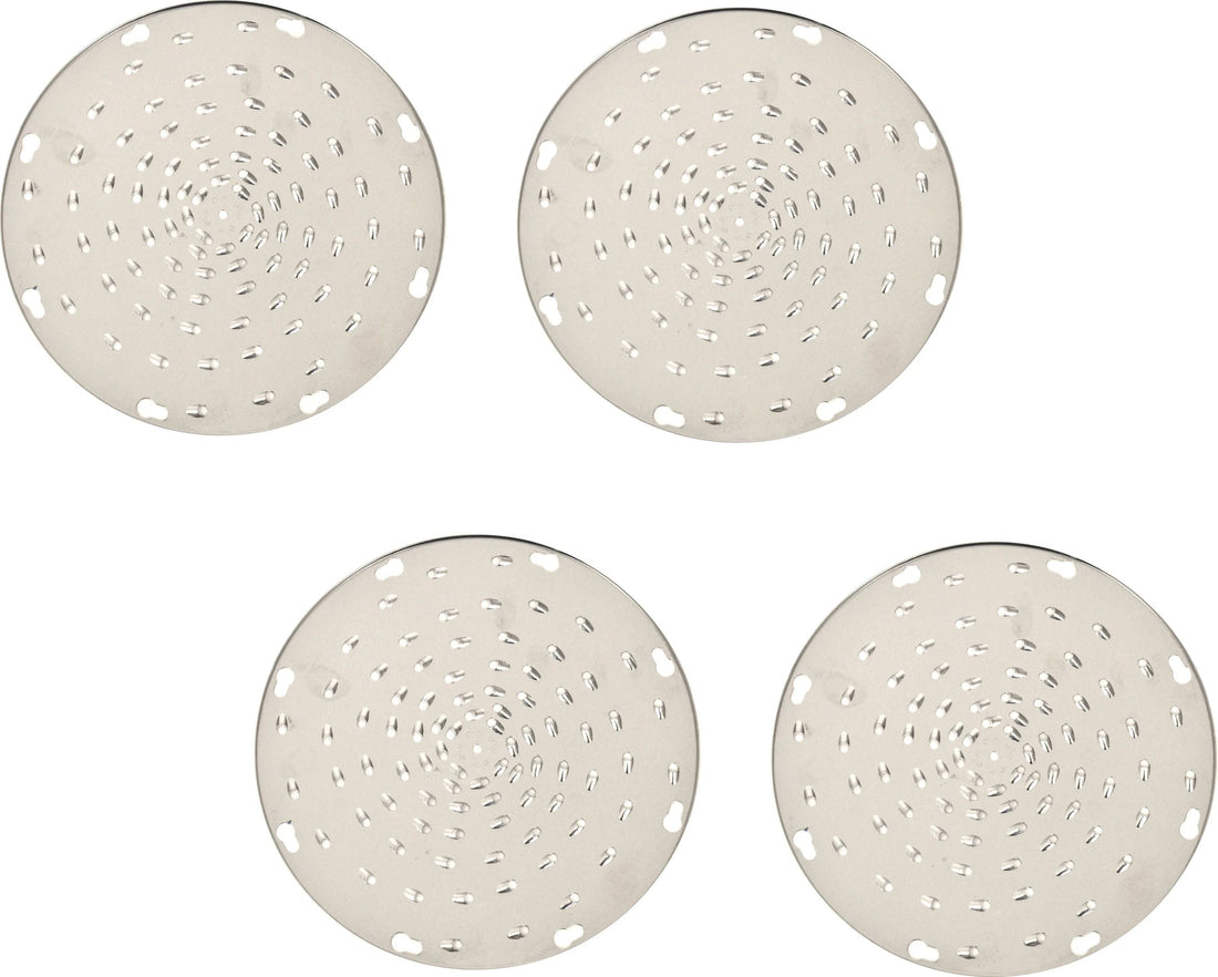 Omcan - Stainless Steel Shredder Disc 5/16” Holes (8 mm), Pack of 4 - 43237