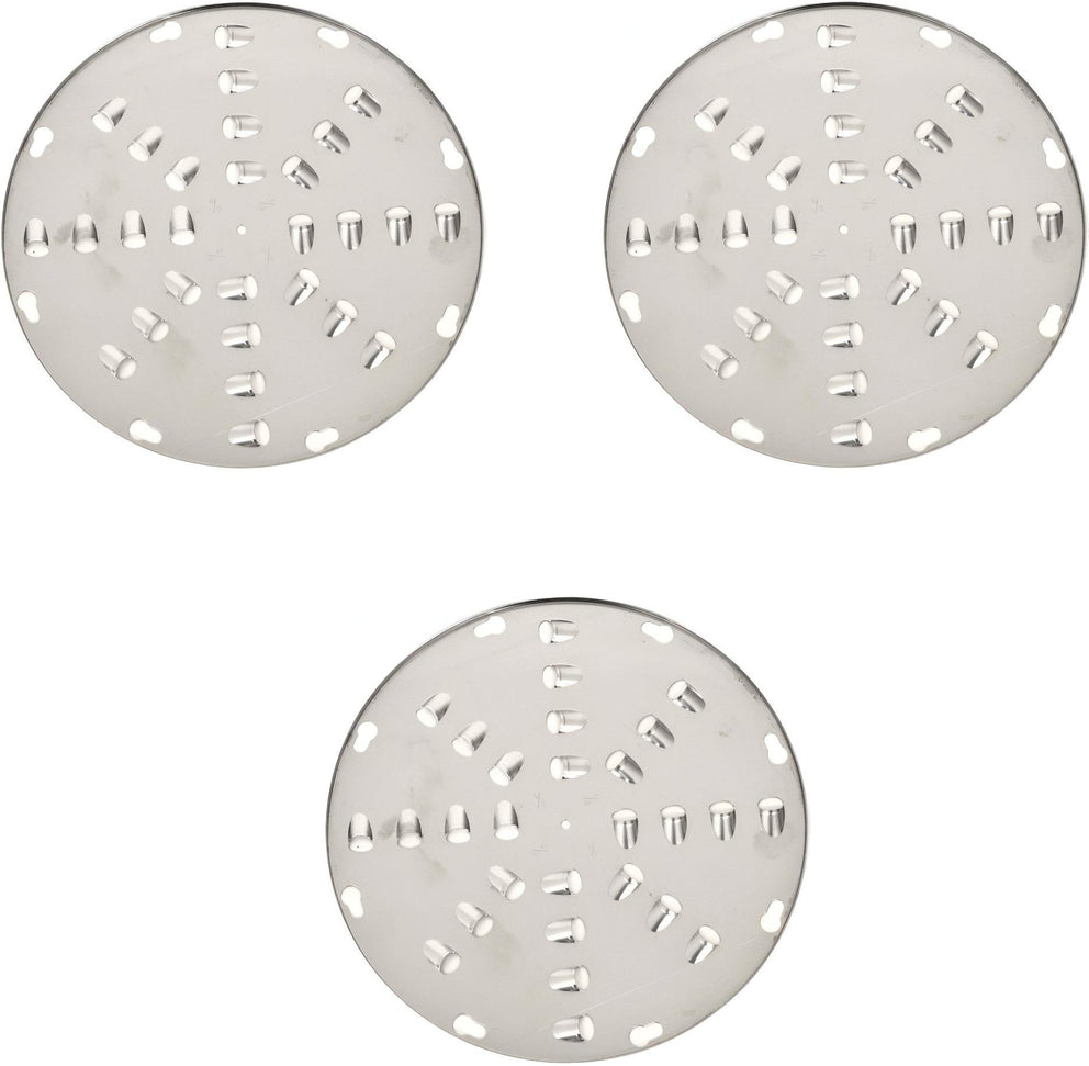 Omcan - Stainless Steel Shredder Disc With 0.75" Holes, Pack of 3 - 43233