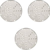 Omcan - Stainless Steel Shredder Disc With 0.75" Holes, Pack of 3 - 43233