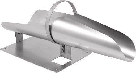 Omcan - Stainless Steel Small Stuffing Horn With New Open Style - 46792