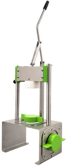 Omcan - Tabletop Pineapple Corer and Peeler Machine with Stainless Steel 89″ and 95″ Blades - 47415