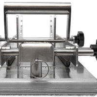 Omcan - Tabletop Stainless Steel Pineapple Guillotine Manual Cutting Machine - 48890