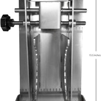 Omcan - Tabletop Stainless Steel Pineapple Guillotine Manual Cutting Machine - 48890