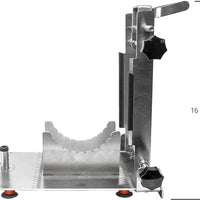 Omcan - Tabletop Stainless Steel Pineapple Guillotine Manual Cutting Machine - 48890