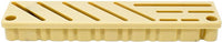 Omcan - Tan Plastic Insert For Small Stainless Steel Knife Rack, Pack of 10 - 12934