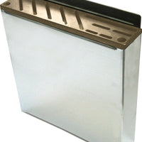 Omcan - Tan Plastic Insert For Small Stainless Steel Knife Rack, Pack of 10 - 12934