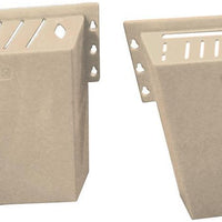 Omcan - Tan Plastic Knife Rack, Pack of 2 - 11546