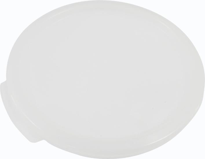 Omcan - Translucent Cover For 1 QT Polypropylene Round Food Storage Container, 100/cs - 80212