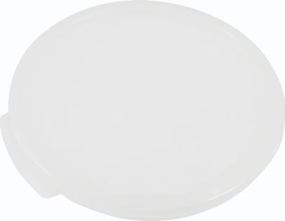 Omcan - Translucent Cover For 2 & 4 QT Polypropylene Round Food Storage Containers, 100/cs - 80176
