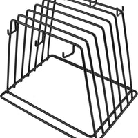 Omcan - Vinyl Coated Cutting Board Rack with Brush Hooks, Pack of 10 - 80128