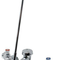 Omcan - Wall Mounted Sink Faucet with 6.5" Swing Spout and 8" Centers for Mop Sink - 47502