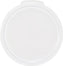 Omcan - White Cover For 2 & 4 QT Polypropylene Round Food Storage Containers, Pack of 100 - 80166