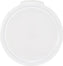 Omcan - White Cover For 2 & 4 QT Polypropylene Round Food Storage Containers, Pack of 62 - 80166