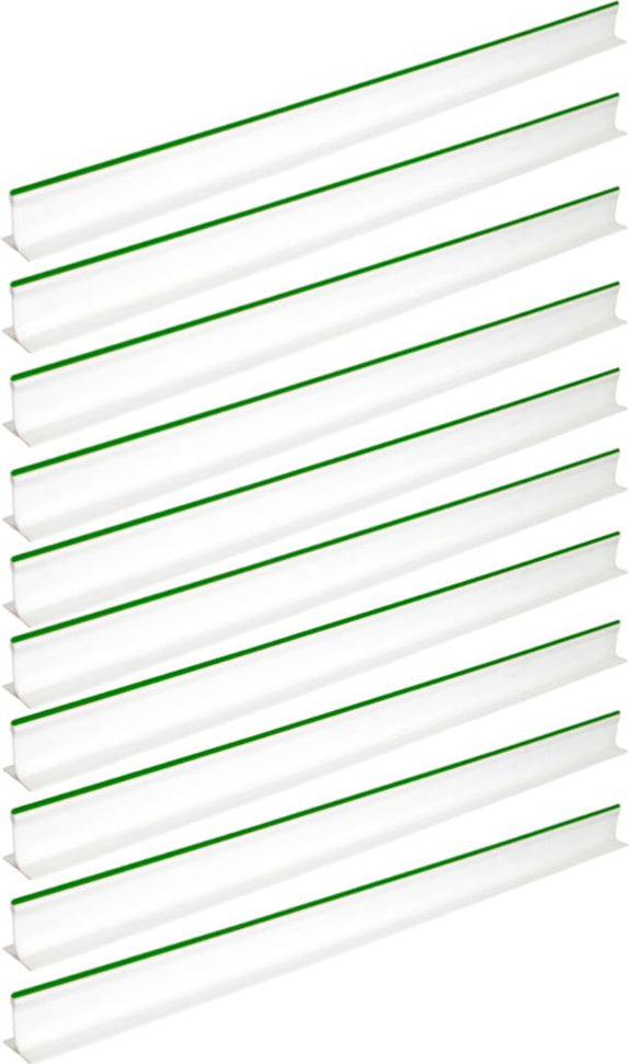 Omcan - White & Green 3” x 30” Divider, Pack of 15 - 10763