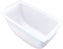 Omcan - White Insert for 3, 4, and 5-Compartment Stainless Steel Condiment Holders with Clear Cover, Pack of 80 - 80868