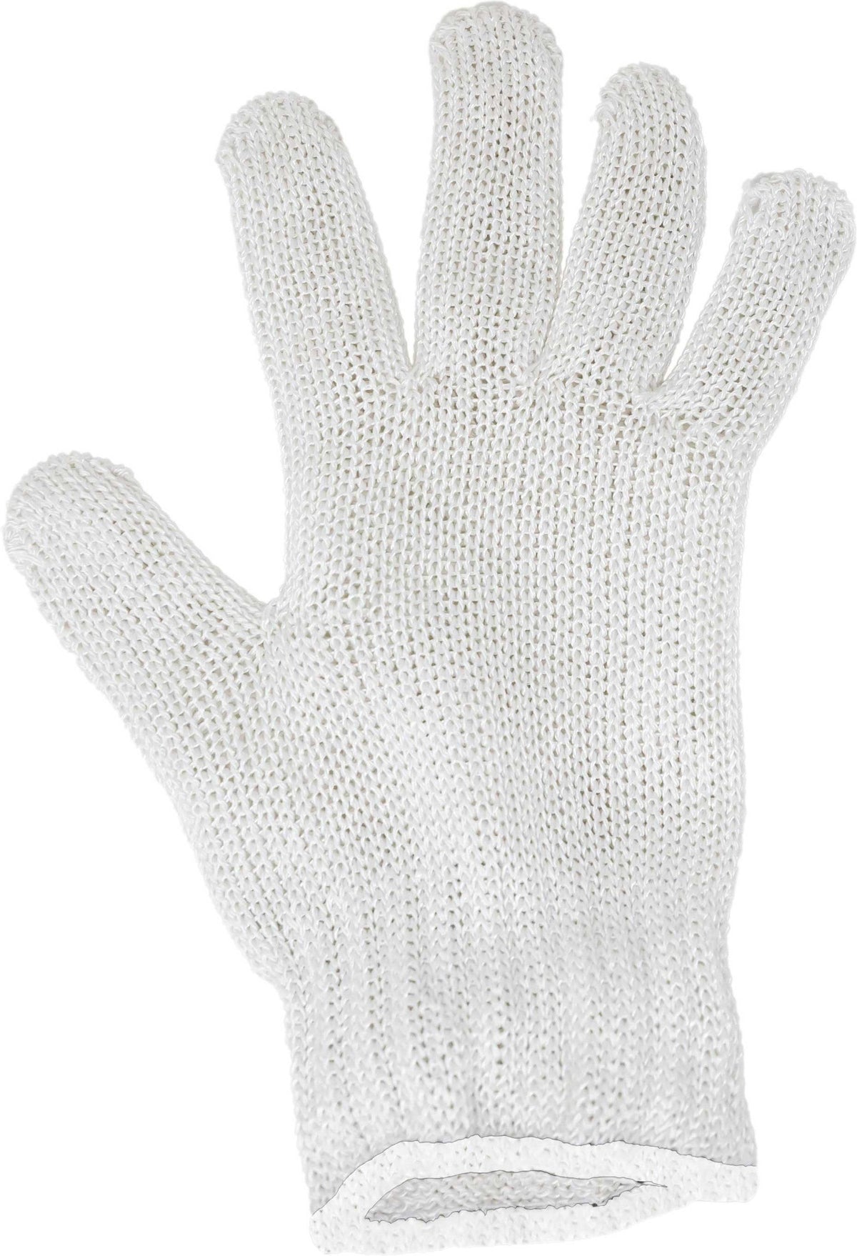 Omcan - White Large Cut-Resistant Ansi Level A8 Protection Glove, Pack of 12 Pairs - 47257