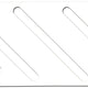 Omcan - White Plastic Insert For Small Stainless Steel Knife Rack, 10/cs - 12936