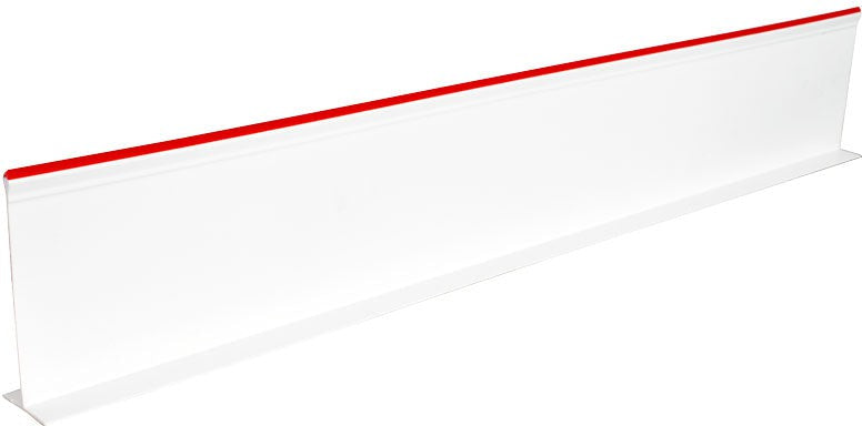 Omcan - White & Red 5” x 30” Divider, Pack of 10 - 10766