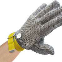 Omcan - XXS Mesh Gloves with Yellow Strap - 13562