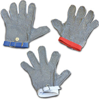 Omcan - XXS Mesh Gloves with Yellow Strap - 13562