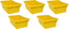 Omcan - Yellow Meat Lug, Pack of 4 - 10940