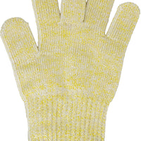Omcan - Yellow Medium Cut-Resistant Ansi Level A8 Protection Glove, Pack of 15 Pairs - 47256