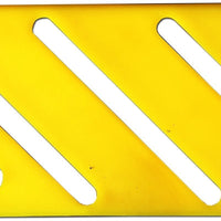 Omcan - Yellow Plastic Insert For Small Stainless Steel Knife Rack, Pack of 10 - 12938