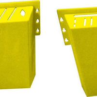 Omcan - Yellow Plastic Knife Rack, Pack of 2 - 11544